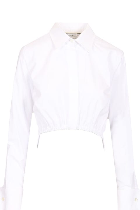 Fashion for Women Max Mara Cotton Crop Shirt