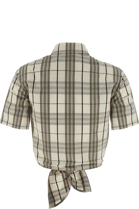 Burberry Cropped Shirt